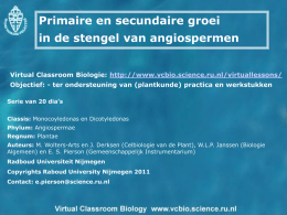 1 - Virtual Classroom Biologie
