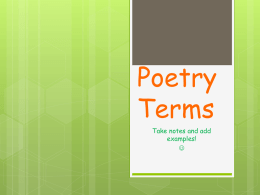 poetry_terms_ppt