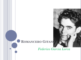 Federico Garcia Lorca ROMANCERO GITANO