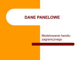 DANE PANELOWE - michau.nazwa.pl