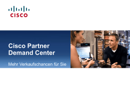 Cisco co-marketing campaign