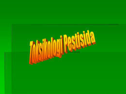 Toksikologi Pestisida