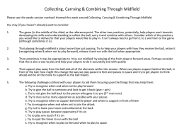 Collecting, Carrying & Combining Through Midfield