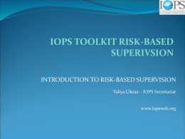 Introduction to IOPS Toolkit