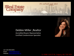 New Buyers - Debbie Miller