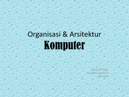 Organisasi & Arsitektur