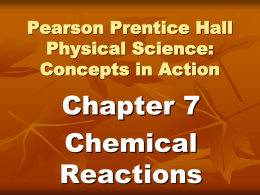 Pearson Prentice Hall Physical Science: Concepts in Action