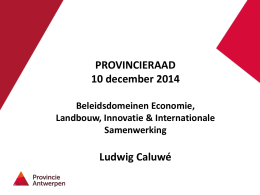 20141210_PR_BUDGET2015_Ludwig Caluwé