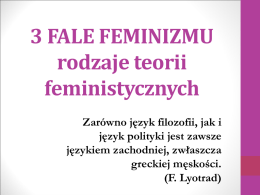 Feminizm… - aleksandra derra