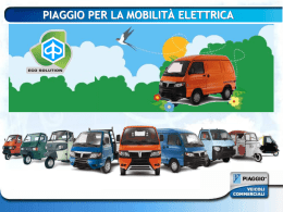 Piaggio Porter Electric Power