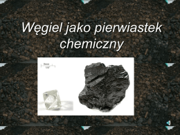 Węgiel jako pierwiastek chemiczny - Eszkola