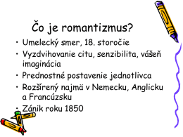 Romantizmus