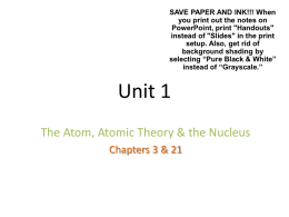 Unit 1 Powerpoint Notes