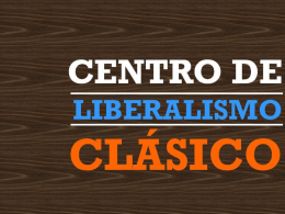 Texto - Centro de Liberalismo Clásico