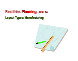 Facilities Planning