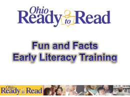 Using Books - Ohio Ready to Read