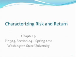 Chapter 9 - Washington State University