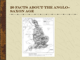 20 FACTS About the Anglo