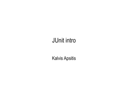 JUnit_intro