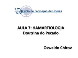 Oswaldo - Hamartiologia 26 04 12