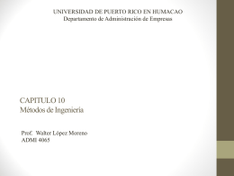 Presentación - Universidad de Puerto Rico en Humacao