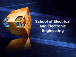 School of Electrical and Electronic Engineering
