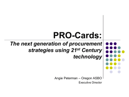 PRO-Cards - Oasbo.com