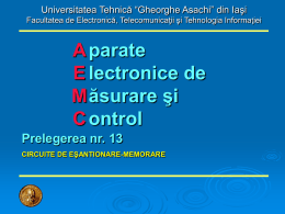 AEMC prelegerea 13.pps - Universitatea Tehnică Gheorghe Asachi