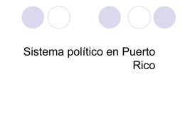 Sistema político en Puerto Rico