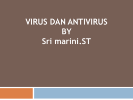 Virus dan Antivirus oleh - Berbagi Ilmu Sistem Digital