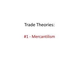 Trade Theory 1