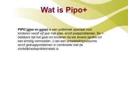Pipo+ - Kenniscentrum Bedplassen