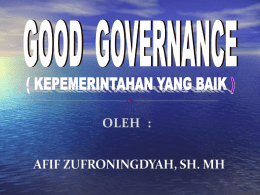 Good Governance PRAJAB 3 AFIF edit
