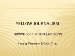 Yellow journalism and Axel Springer