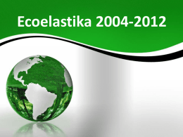 Presentation ECOELASTIKA_HILTON_20122013
