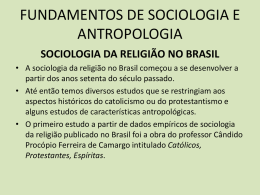 sociologia da religião no brasil