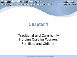 Maternal-Child Nursing Care Optimizing Outcomes for Mothers