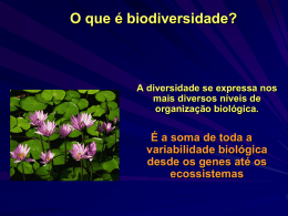 biodiversidade