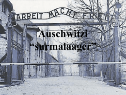 Auschwitz (autor Teet Piho)