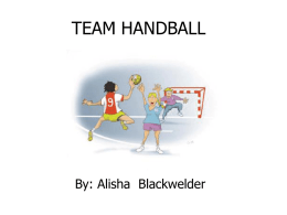 Team Handball powerpoint