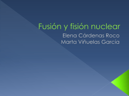 Fusión y fisión nuclear - Colegio Salesiano de Merida