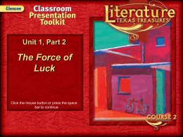 the force of luck powerpoint