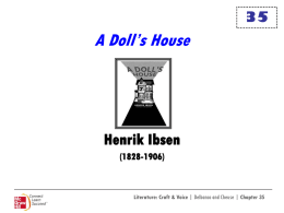 A Doll`s House Powerpoint