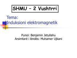 Induksioni elektromagnetik - Kjo web faqe është e dizajnuar nga