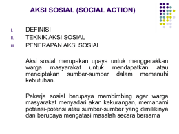 12-aksi sosial (social action)