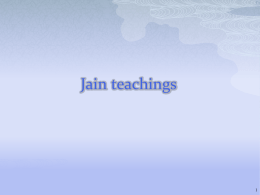 Jain teachings