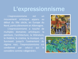 L`expressionnisme