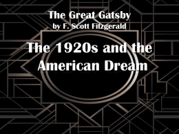The-Great-Gatsby-Introduction