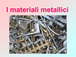 materiali metallici