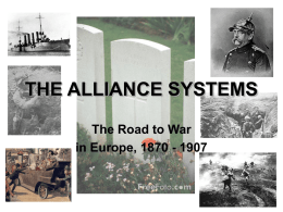 THE ALLIANCE SYSTEMS